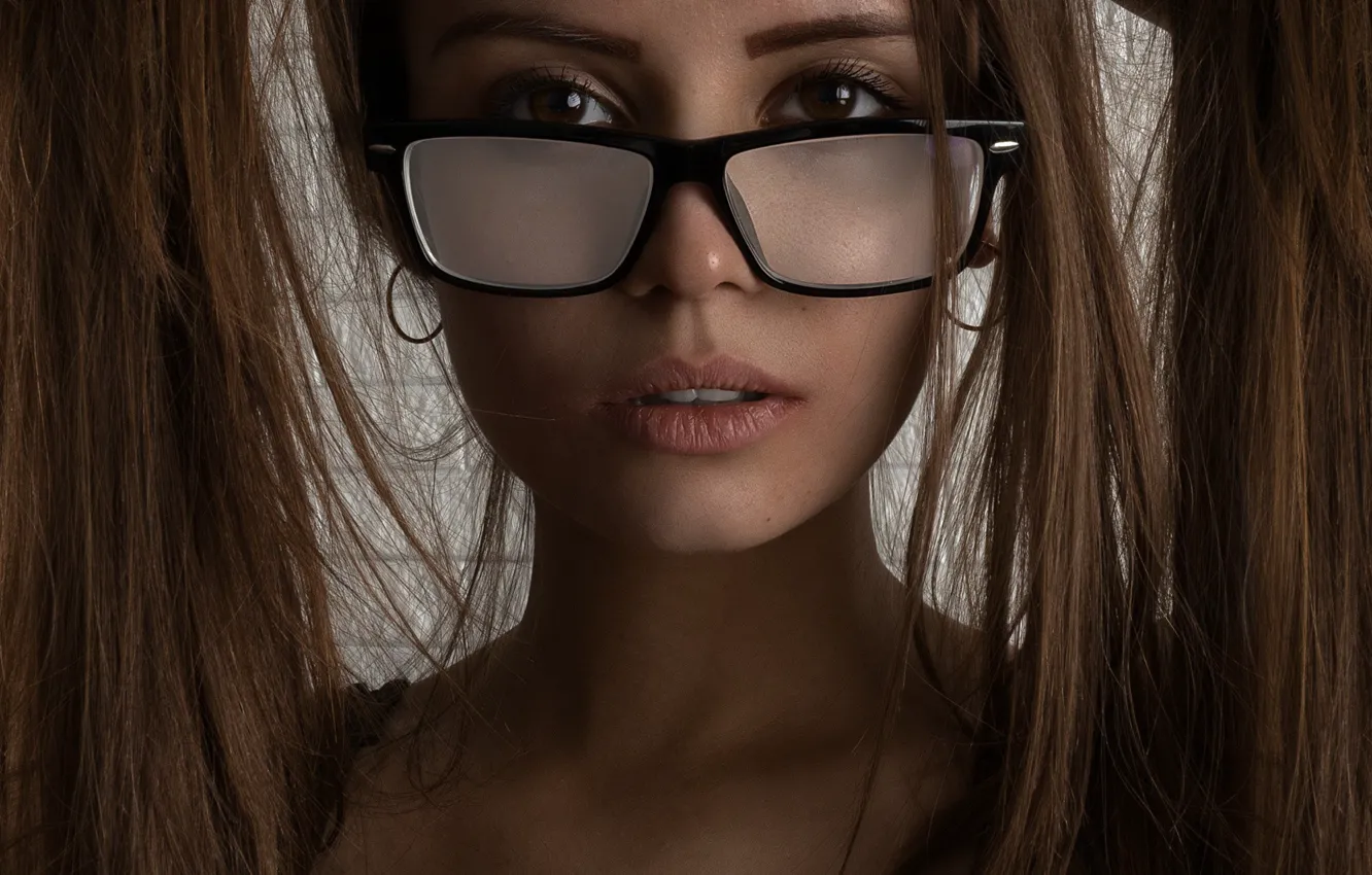 Photo wallpaper woman, beauty, sunglasses