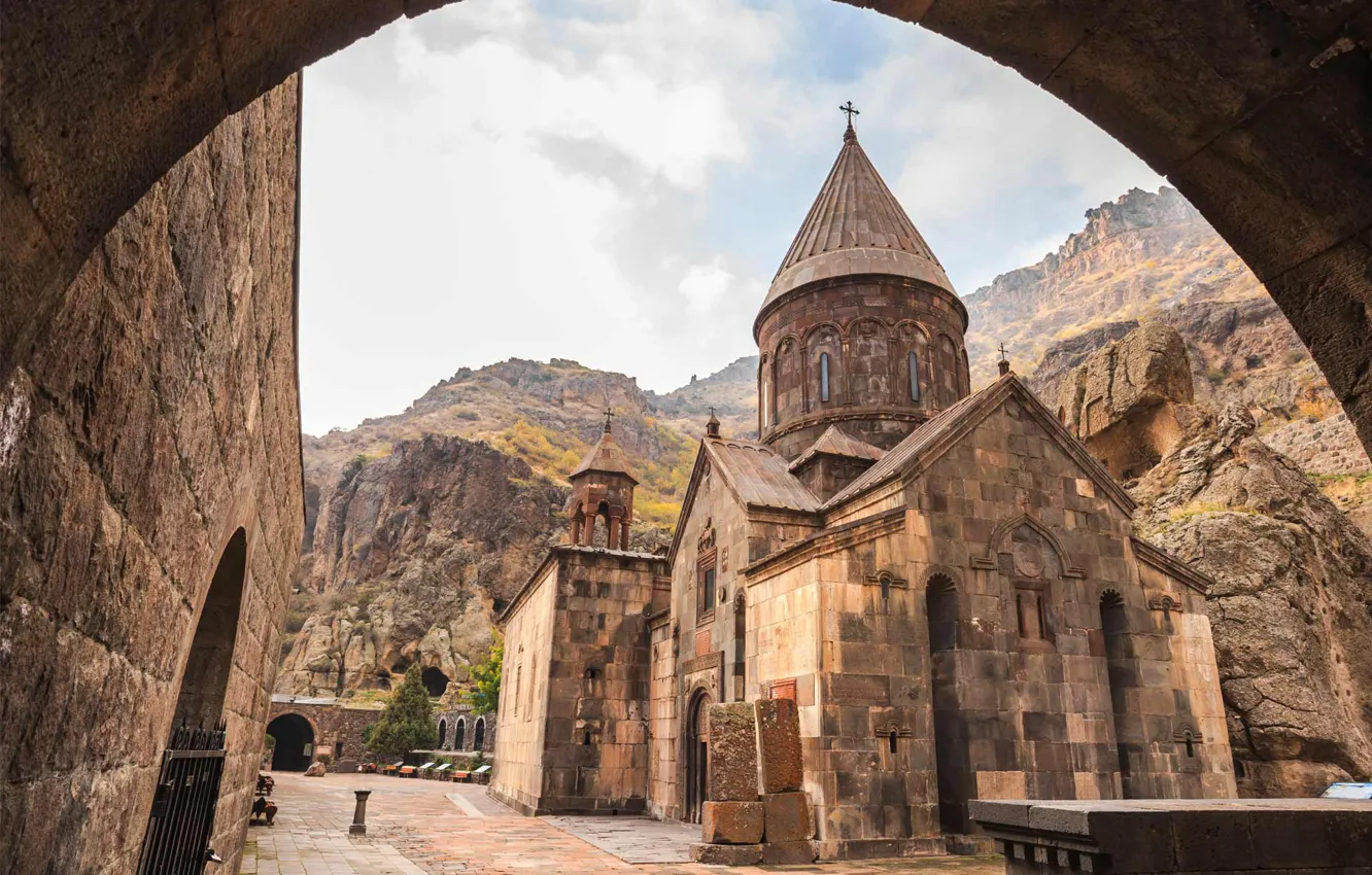 Photo wallpaper Armenia, hayastan, Vanq, Geghard