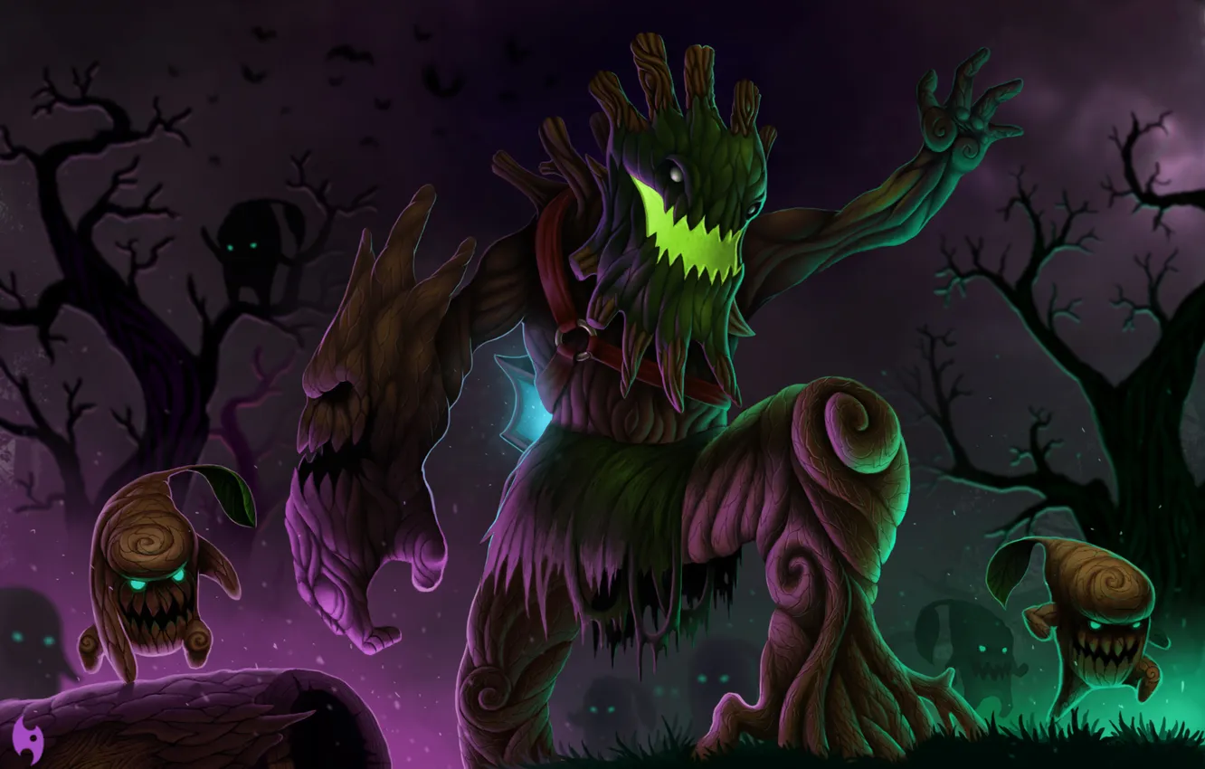 Photo wallpaper League of Legends, LoL, Twisted Treant, maokai