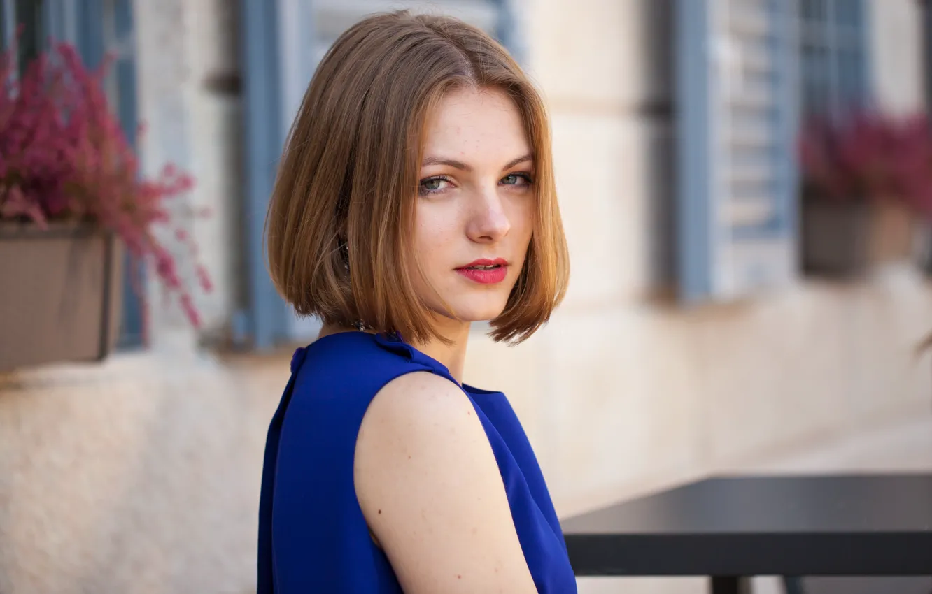 Photo wallpaper look, bokeh, Lucica