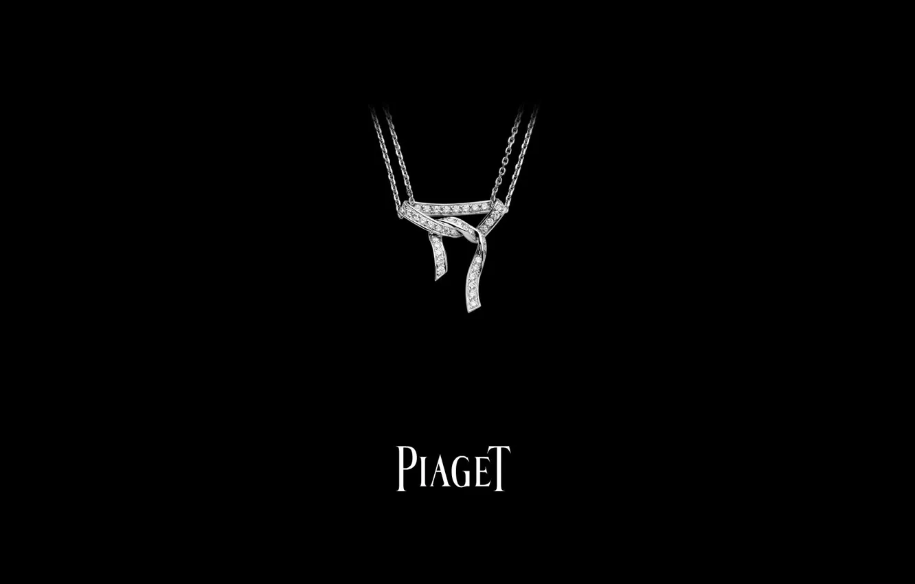 Photo wallpaper decoration, pendant, chain, diamond, Piaget