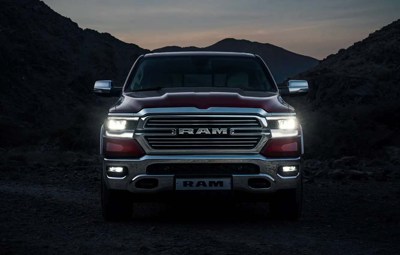 Photo wallpaper jeep, SUV, Crew, 1500, Ram, laramie, chrome, Outlander