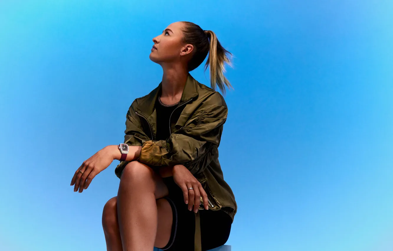 Photo wallpaper girl, USA, Richard Mille, Professional golfer, Women's Sports Watches, Nelly Korda, Womens performance watches, Richard …