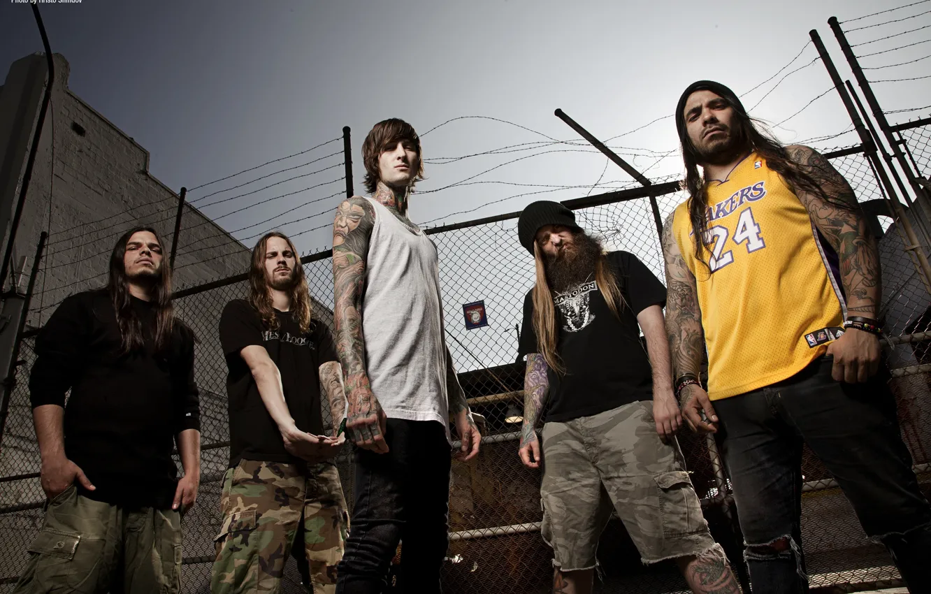 Photo wallpaper group, metal, Deathcore, Suicide Silence