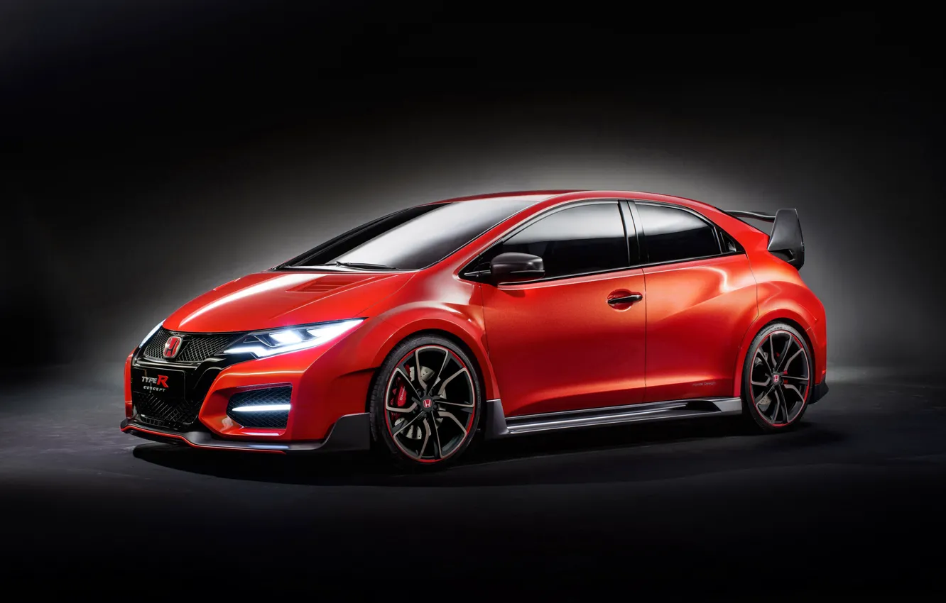 Photo wallpaper Concept, Honda, Civic, Type R, 2014