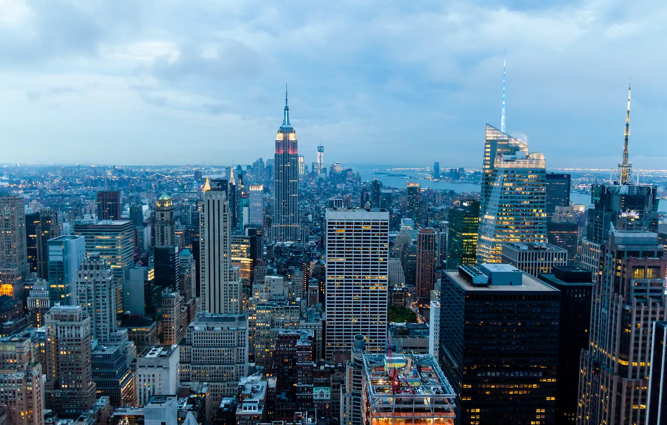 Photo wallpaper city, the city, New York, USA, USA, New York