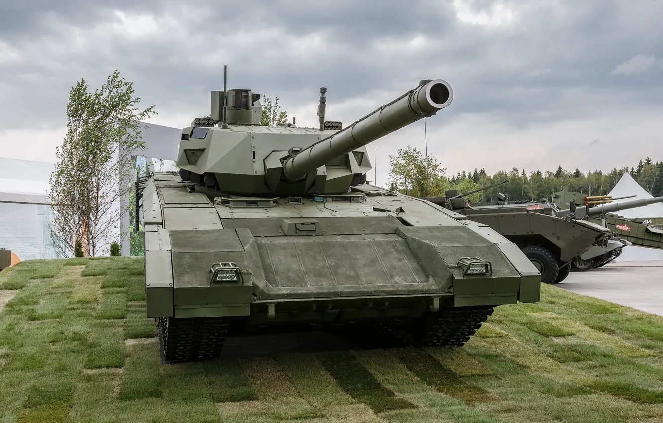 Photo wallpaper tank, T-14, Army