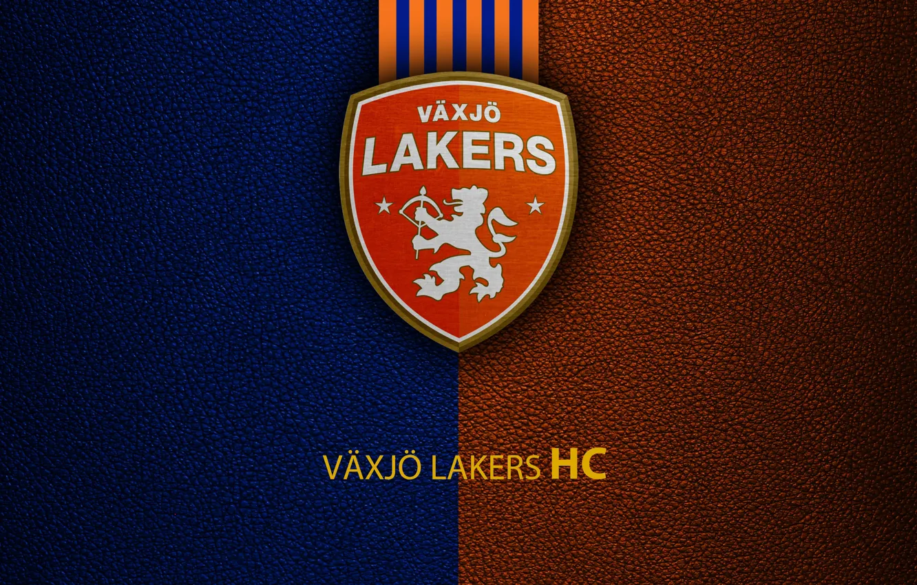 Photo wallpaper wallpaper, sport, logo, hockey, Vaxjo Lakers