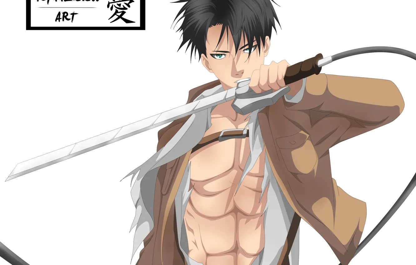 Photo wallpaper guy, Shingeki no Kyojin, Attack Of The Titans, Levi Ackerman, Corporal Levi