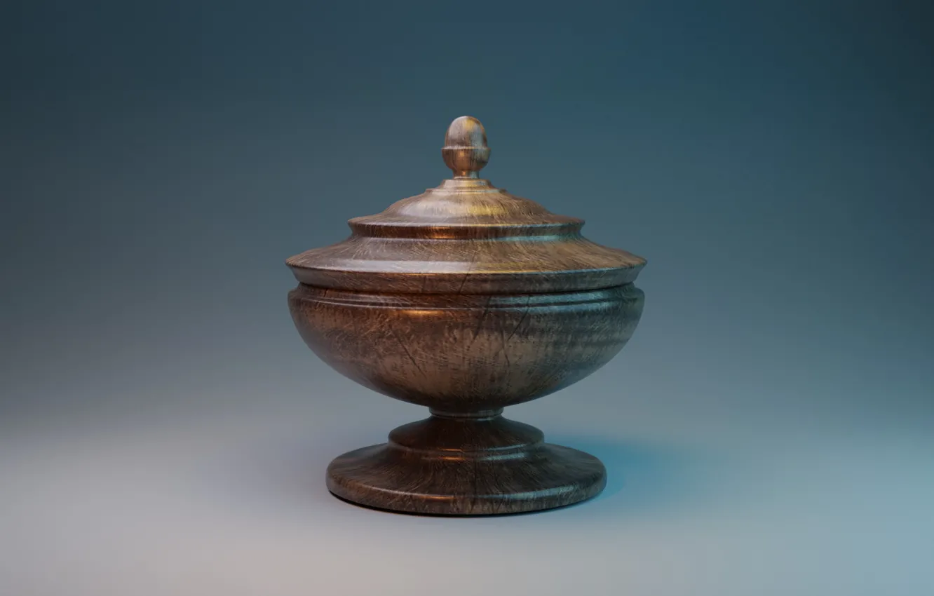 Photo wallpaper vase, render, AlexStormND