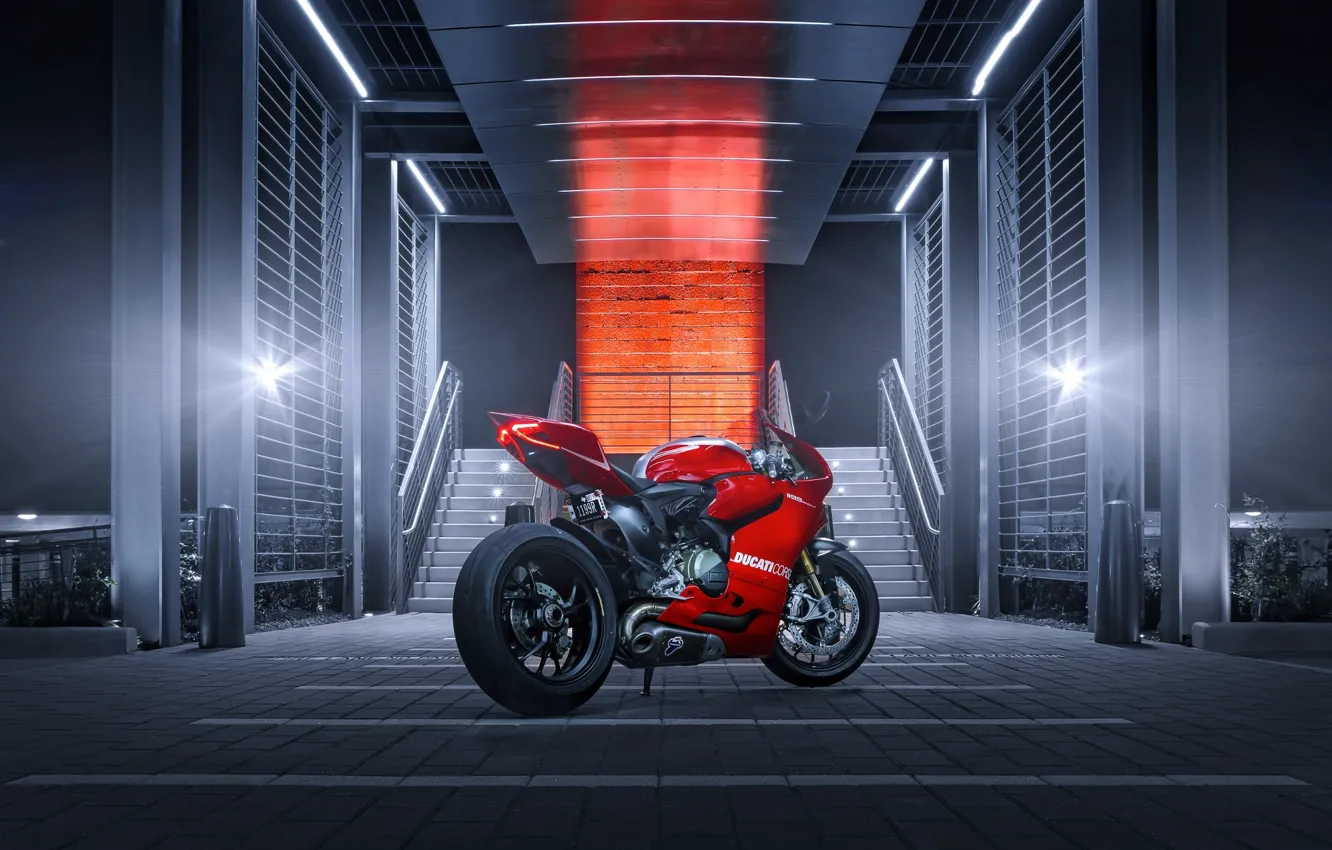 Photo wallpaper rear, Joel Chan, Ducati 1199