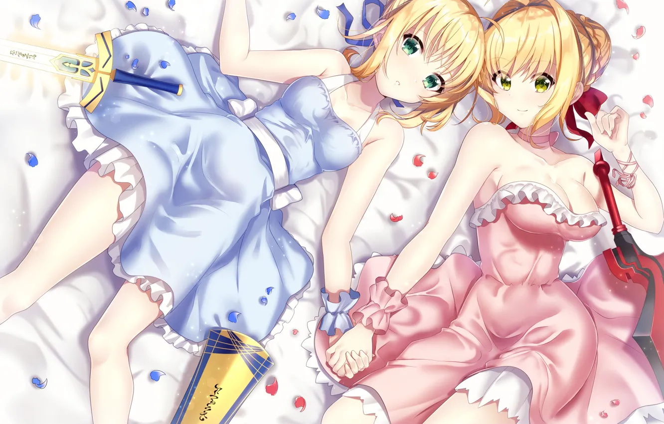 Photo wallpaper girls, art, the saber, Fate / Grand Order