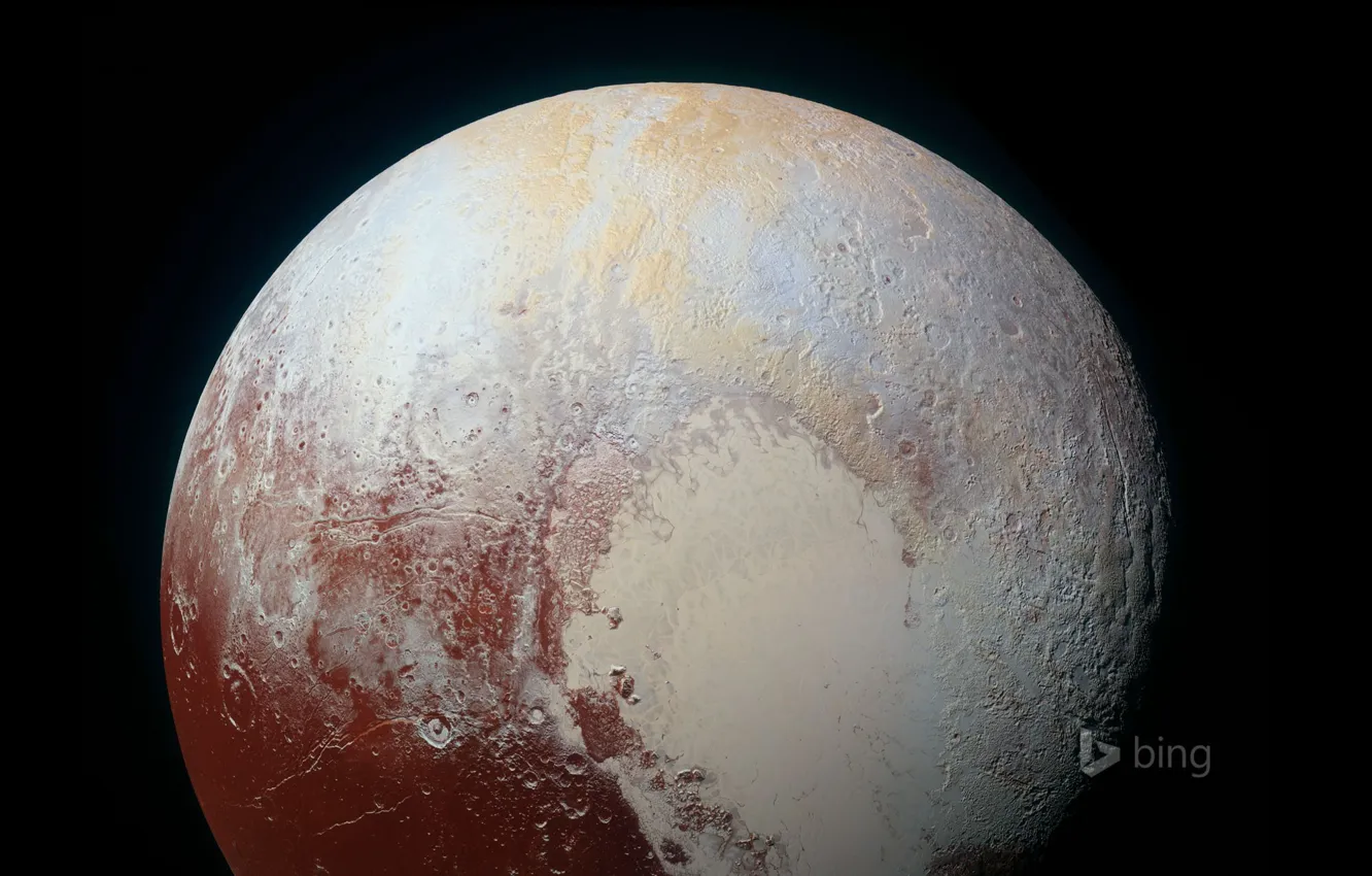 Photo wallpaper space, Galaxy, planet, poloto