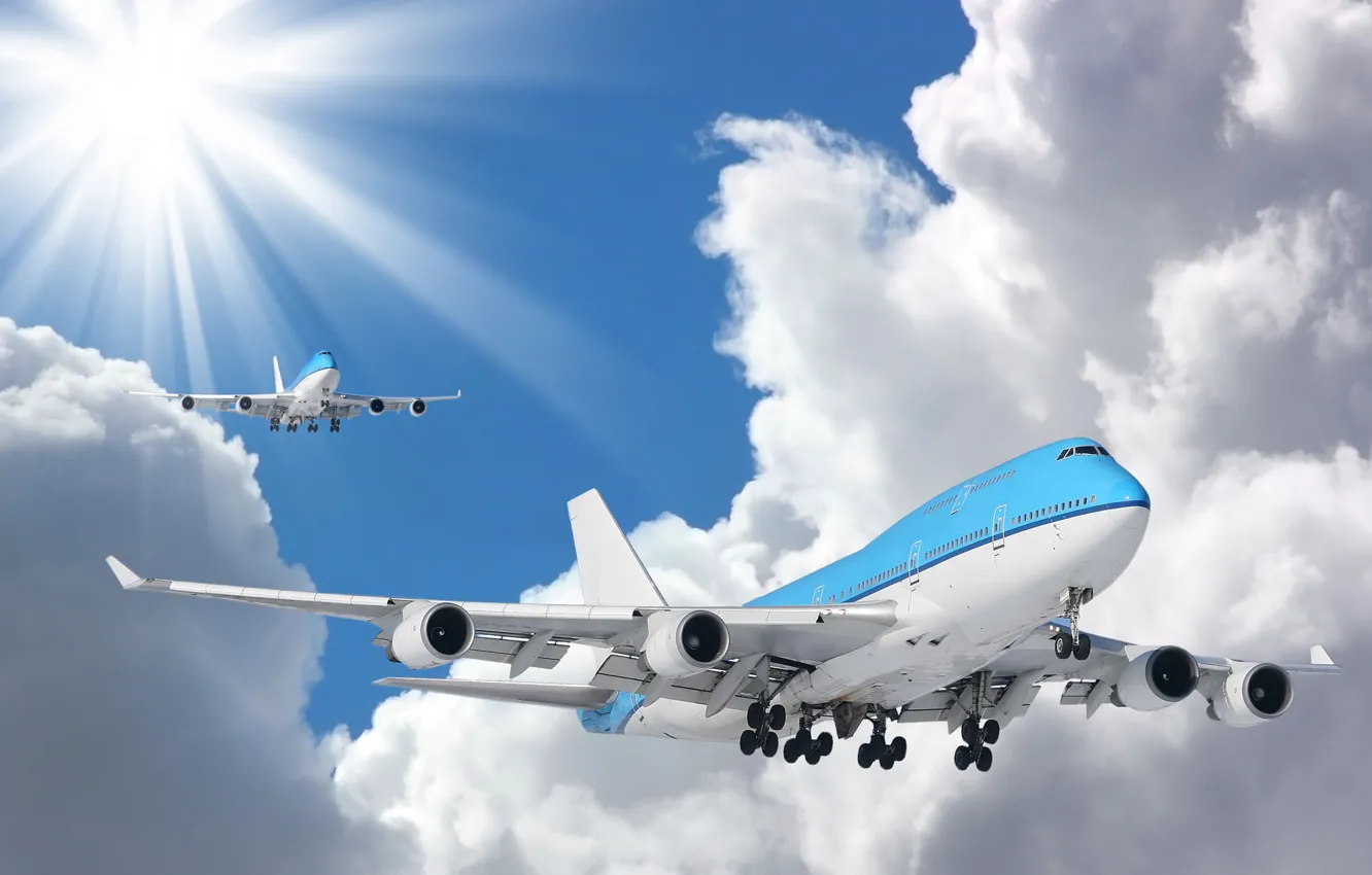 Photo wallpaper wallpaper, airplane, aviation