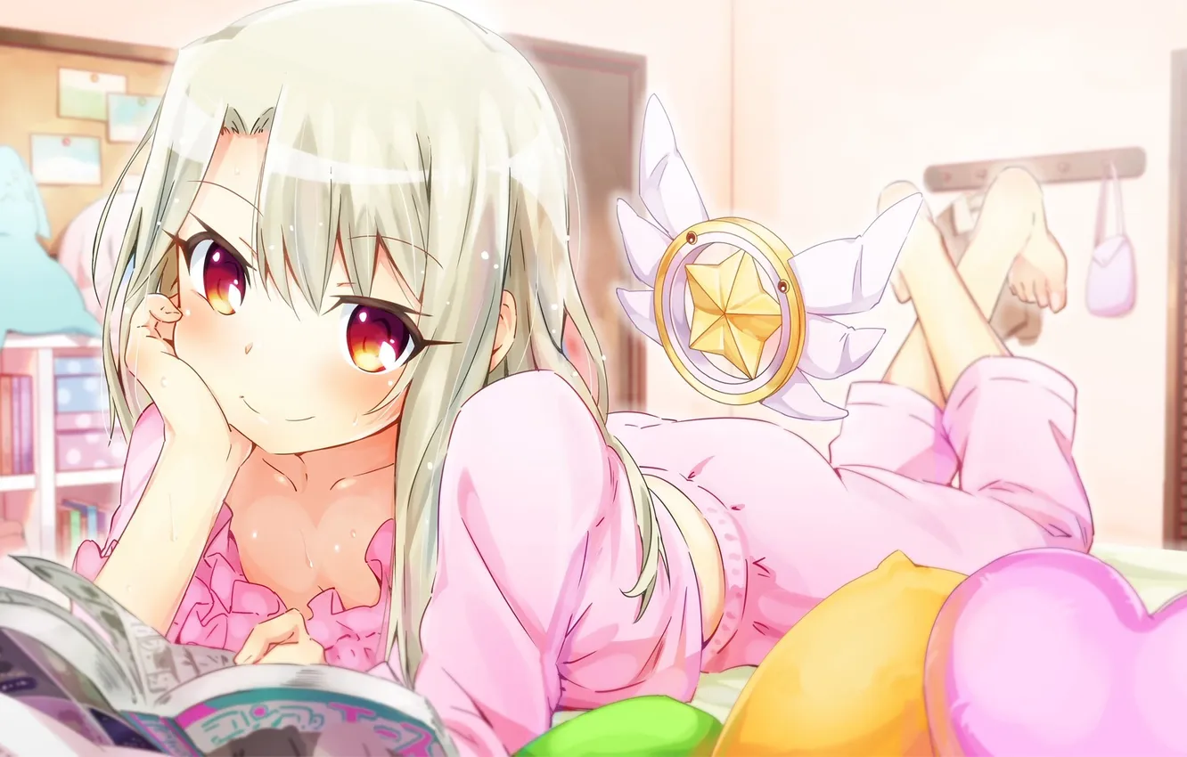 Photo wallpaper girl, anime, art, Fate/Stay Night, bun150, illya, Fate/kaleid Liner Prisma Illya, Illyas Lots Of Einzbern