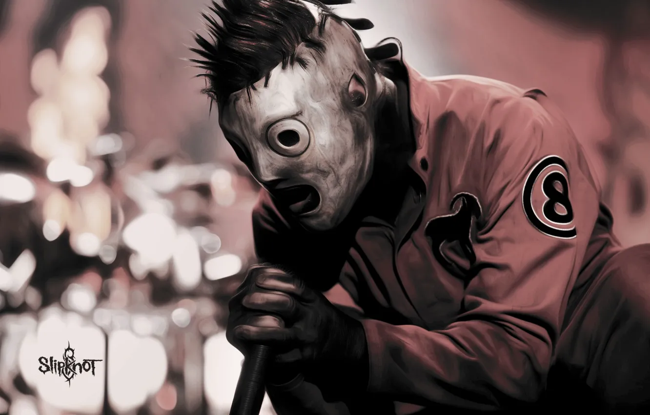 Photo wallpaper metal, rock, metal, rock, Music, Slipknot, mask, Corey Taylor