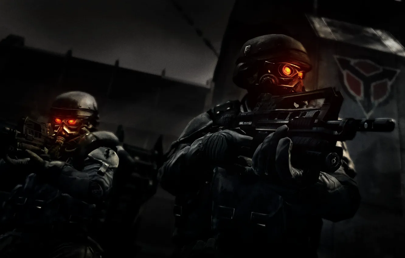 Photo wallpaper weapons, killzone, Helgast