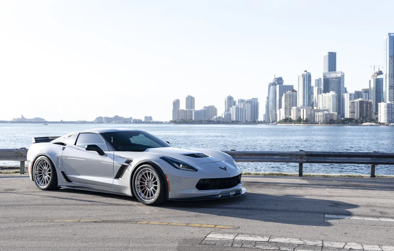 Photo wallpaper car, Z06, Corvette, wallpaper, Chevy, Supercar