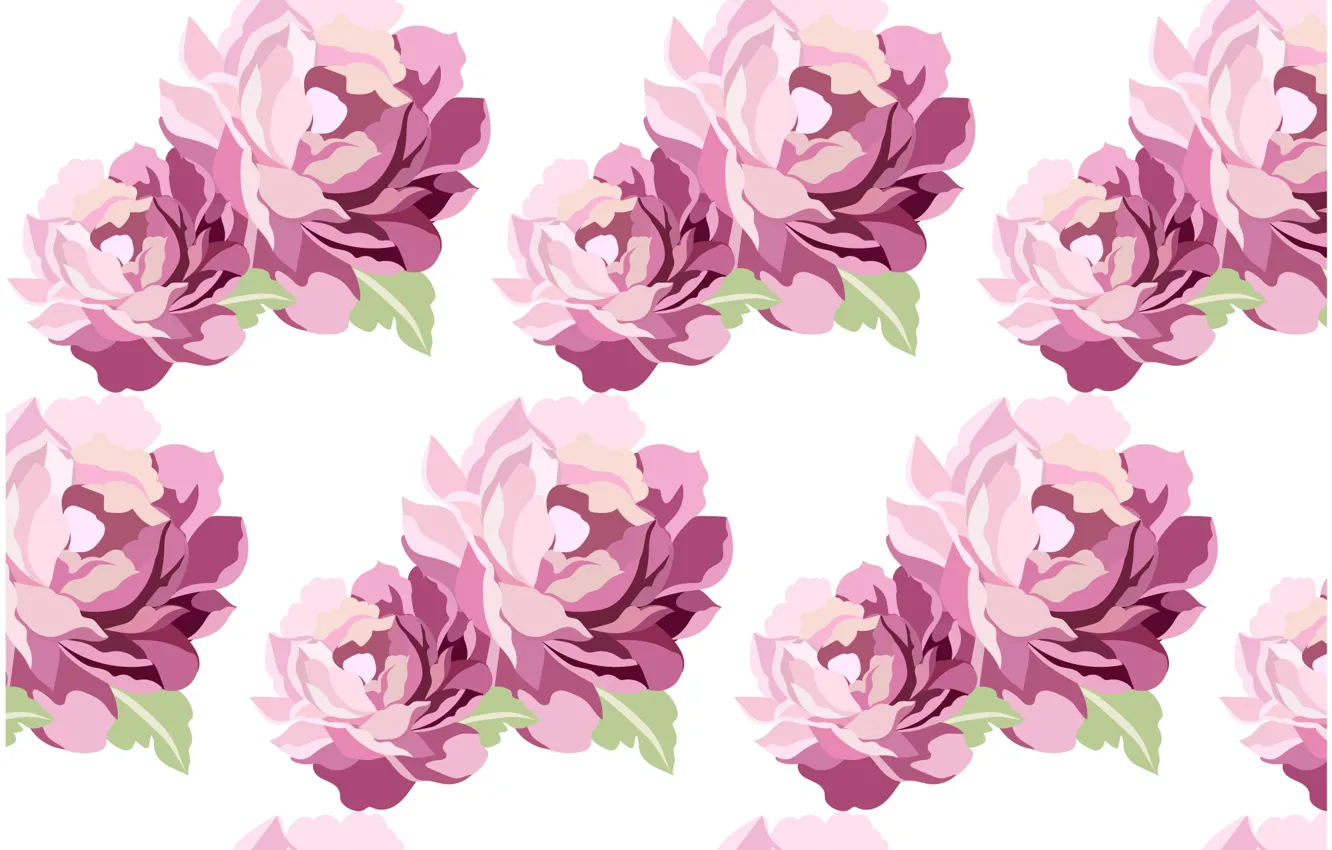 Photo wallpaper white, flowers, background, texture, Purple, flowers, background, pattern