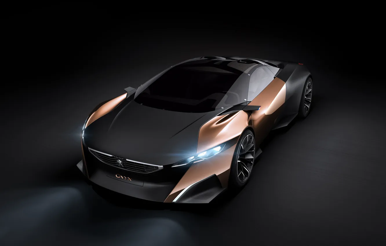 Photo wallpaper Peugeot, Concept Car, Onyx