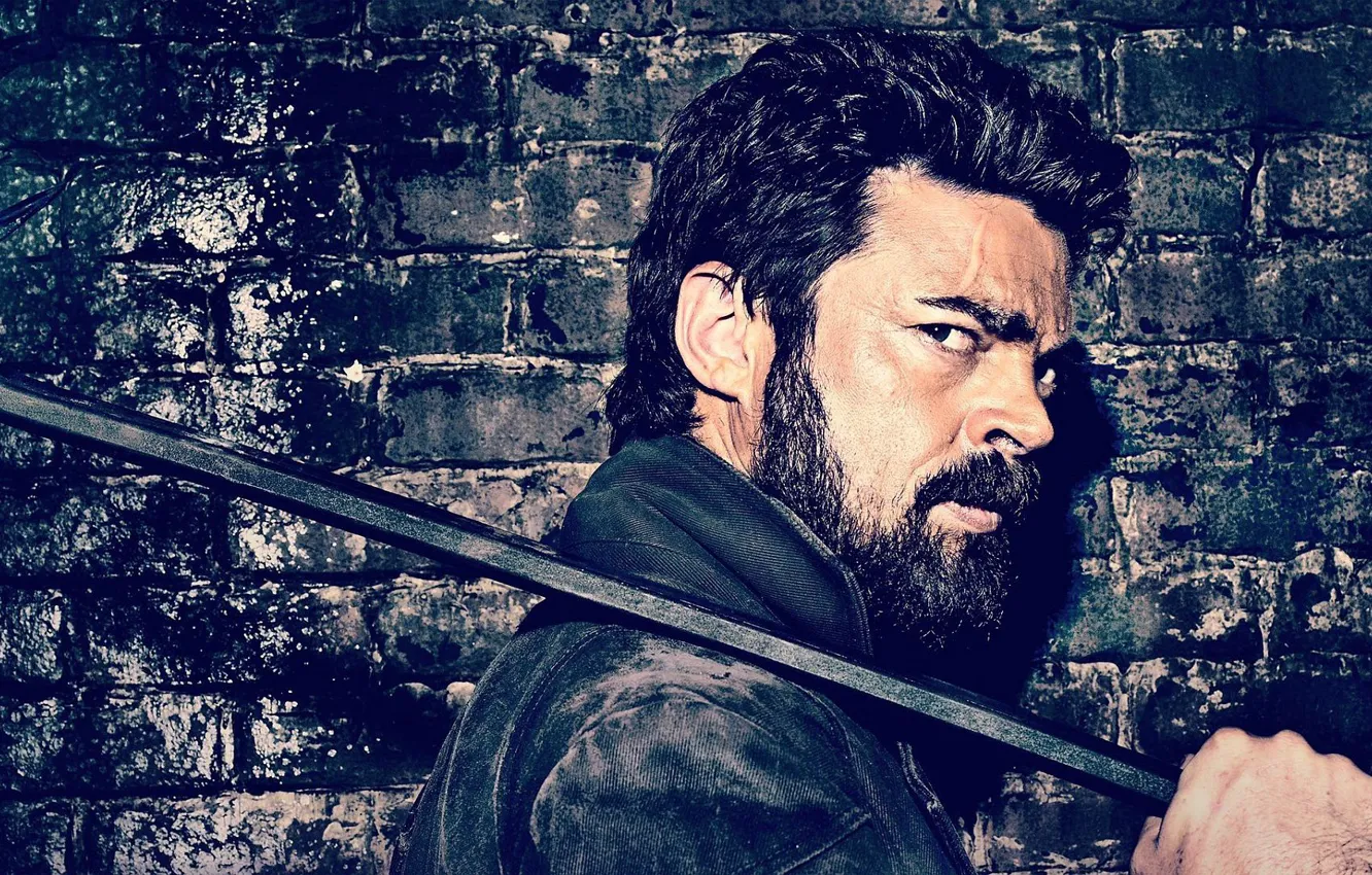 Photo wallpaper the series, scrap, amazon, Karl Urban, Boys, The Boys, Billy "The Butcher" Butcher