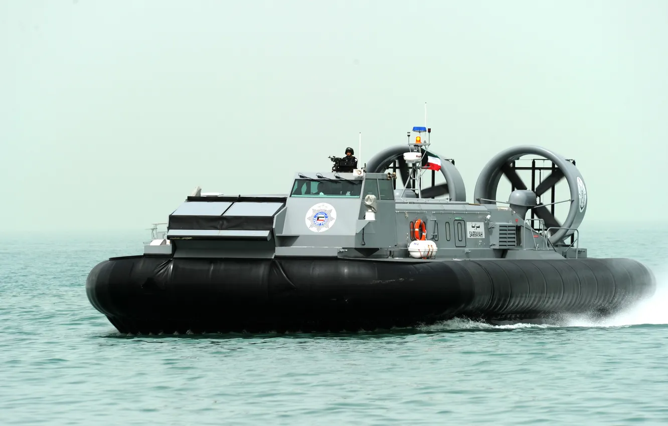 Photo wallpaper ship, pillow, landing, air, Kuwait, «Sarravah»