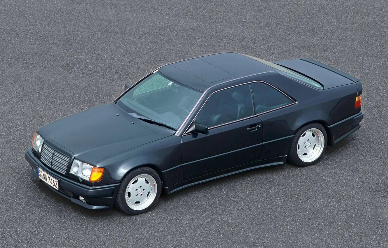 Photo wallpaper mercedes-benz, coupe, amg, hammer, c124