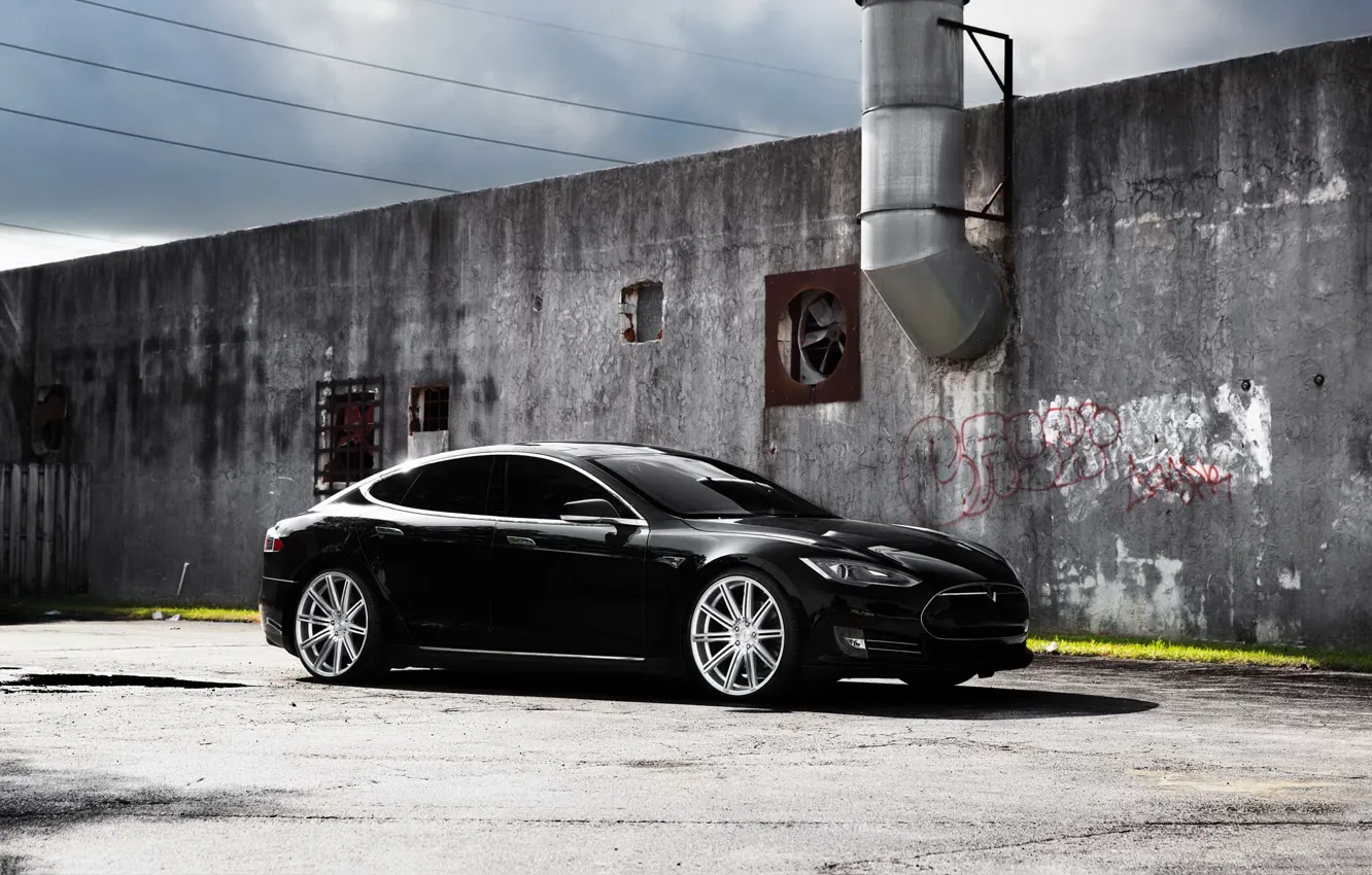 Photo wallpaper tuning, rechange, Tesla, Tesla Model S, electric car