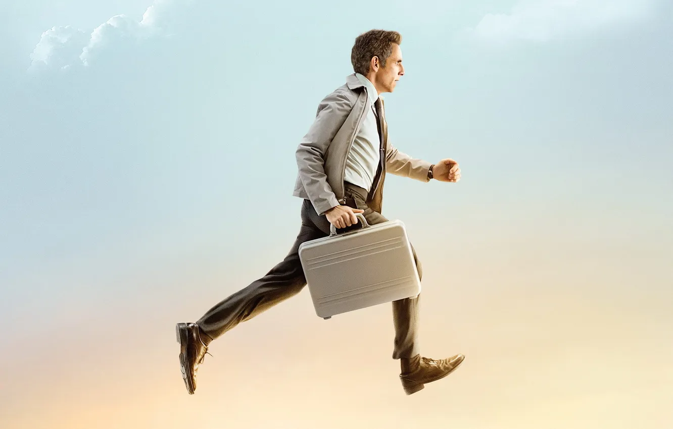 Photo wallpaper Ben Stiller, Ben Stiller, The secret life of Walter Mitty, The Secret Life of Walter …