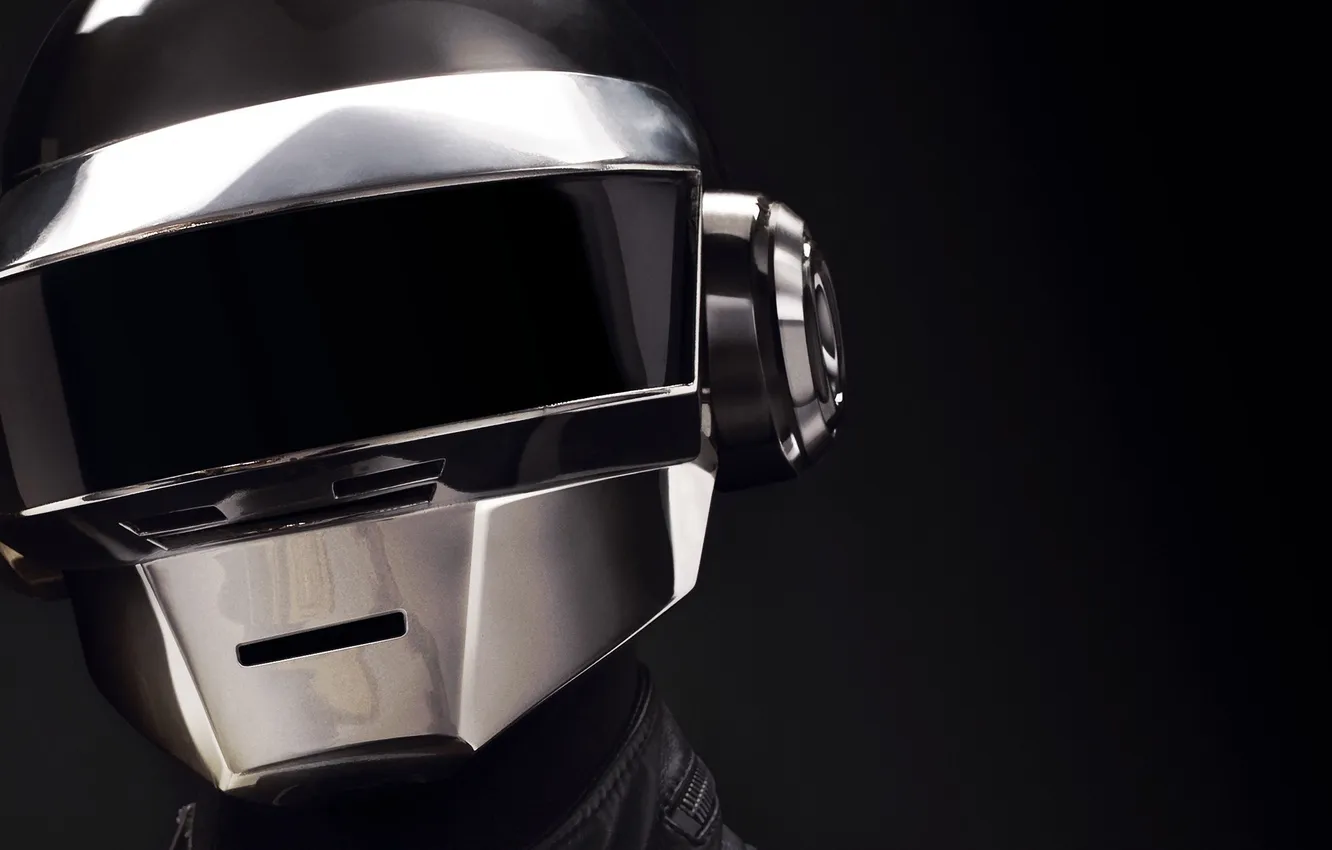 Photo wallpaper helmet, Daft Punk, Thomas Bangalter