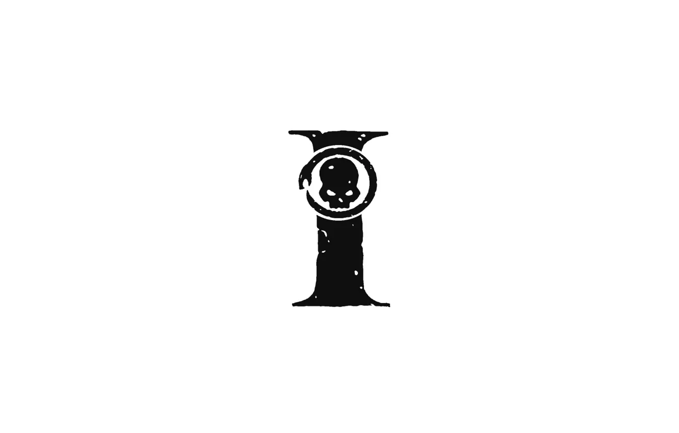 Photo wallpaper logo, Warhammer, black, space marine, 40k