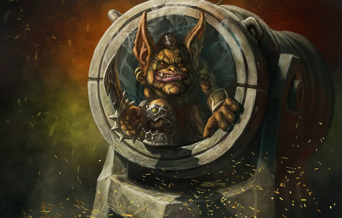 Photo wallpaper monster, being, gun, Gremlins, Gremlin, Art Edit