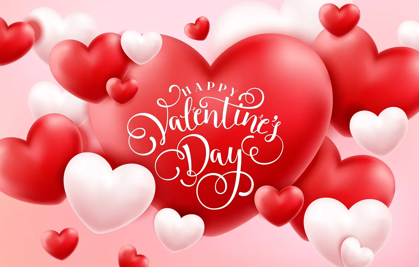 Photo wallpaper love, romance, heart, love, happy, heart, Valentine's Day