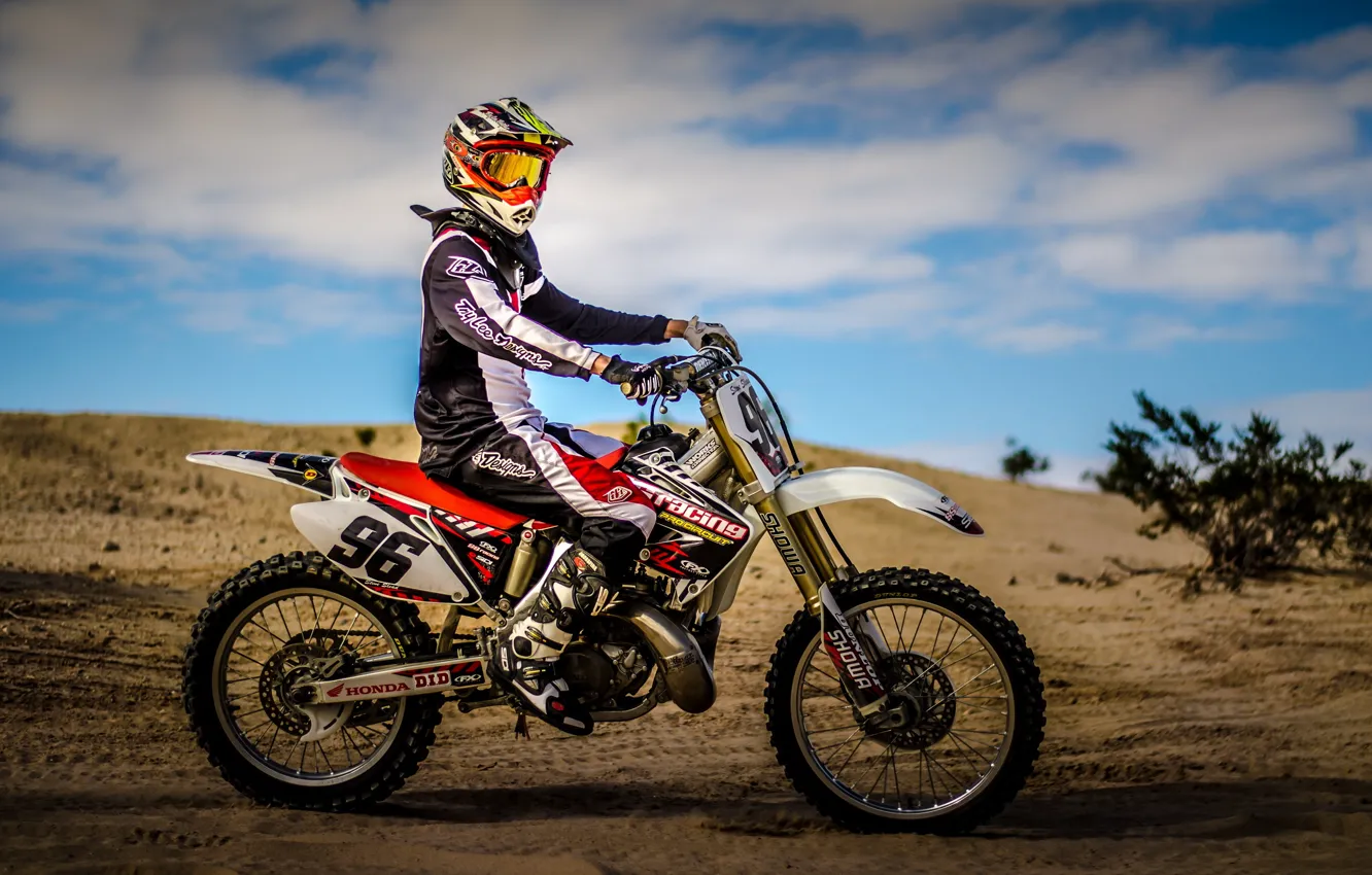 Photo wallpaper race, sport, motorcycle