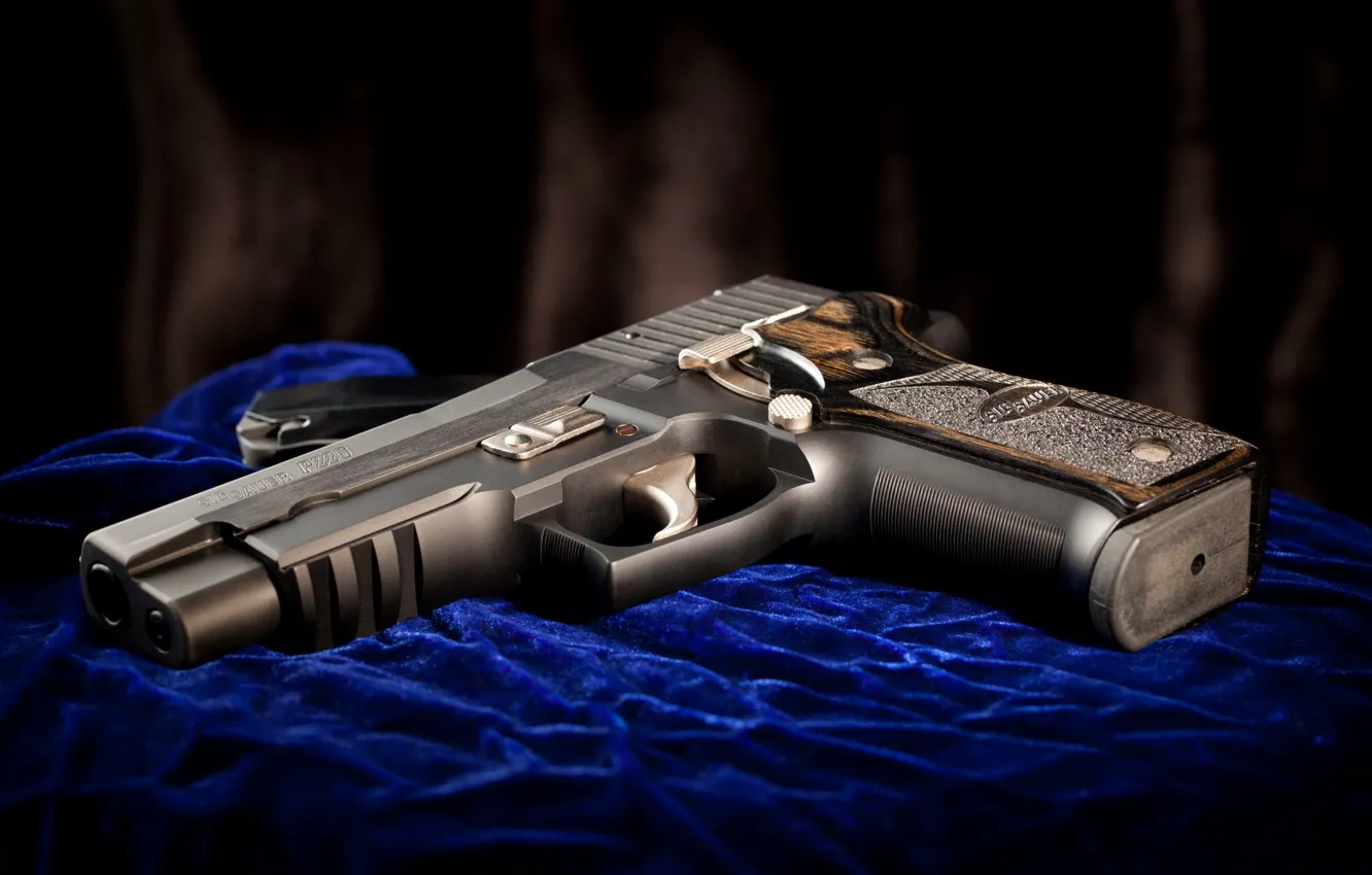 Photo wallpaper gun, weapons, Sig Sauer