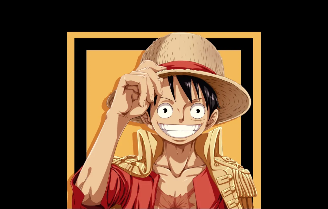 Photo wallpaper game, One Piece, pirate, hat, anime, captain, asian, manga