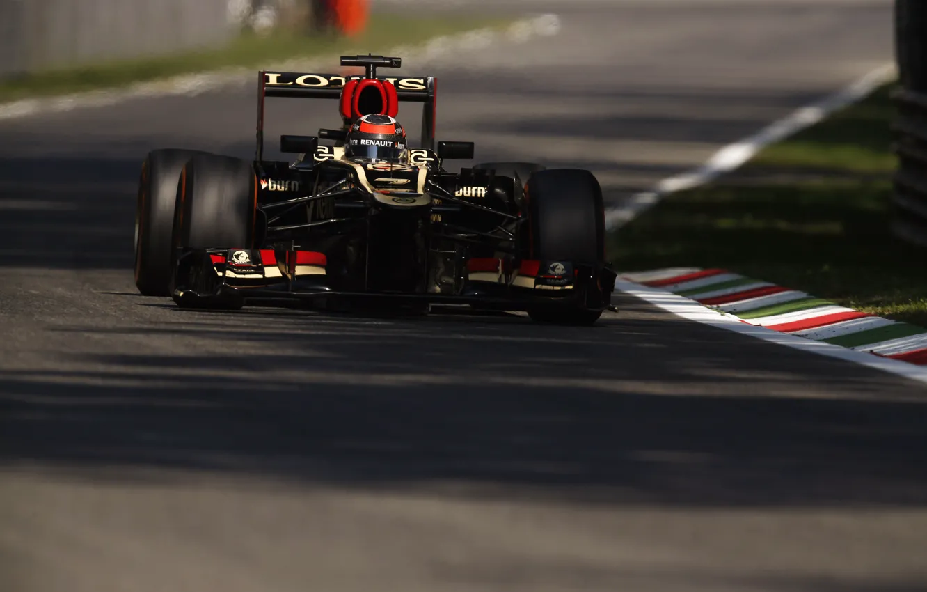 Photo wallpaper Lotus, Formula 1, E21, kimi raikkonen also