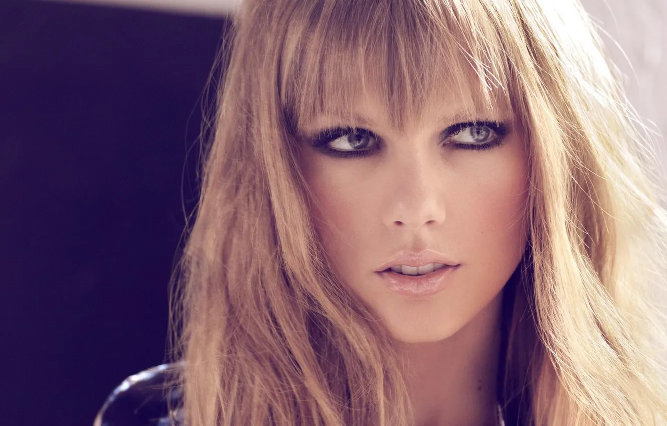 Photo wallpaper Taylor Swift, eyes, beauty, hair, look
