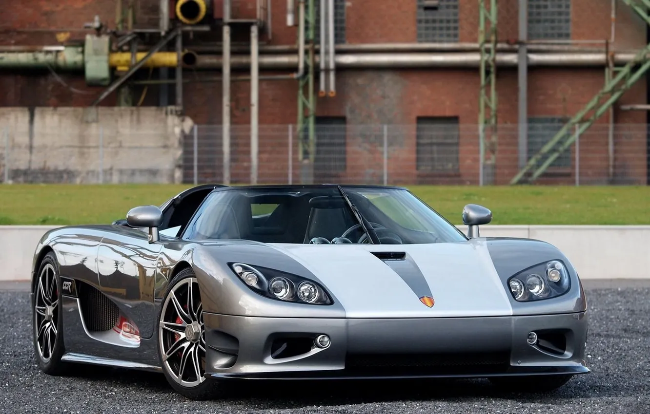 Photo wallpaper Koenigsegg, the asvaltu, CCR