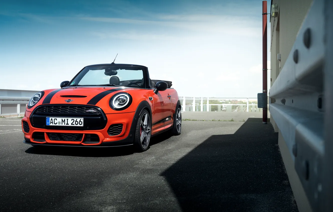 Photo wallpaper Mini, Cooper, 2018, Cabrio, AC Schnitzer, Works