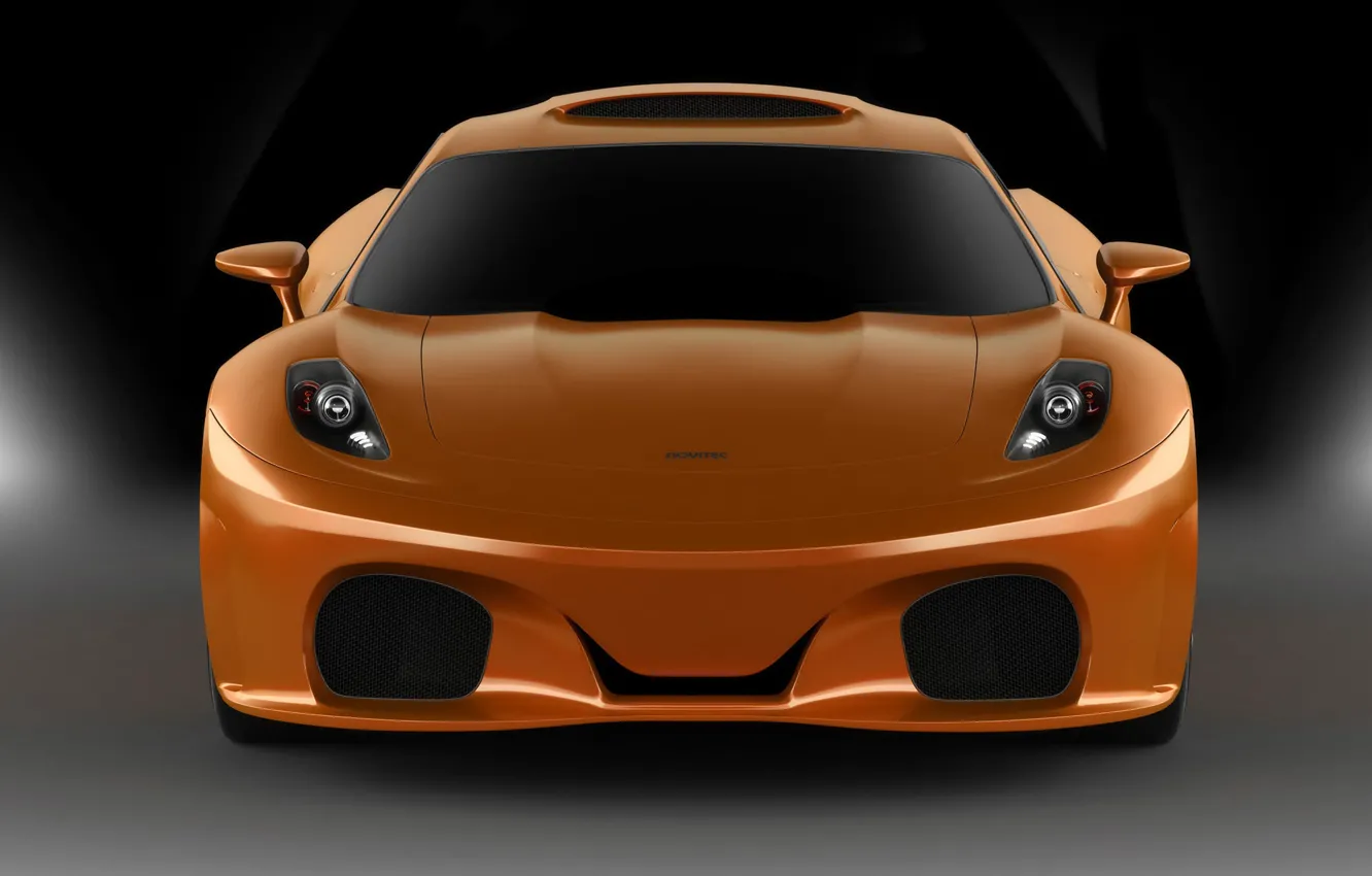 Photo wallpaper orange, orange, Novitec TuLesto