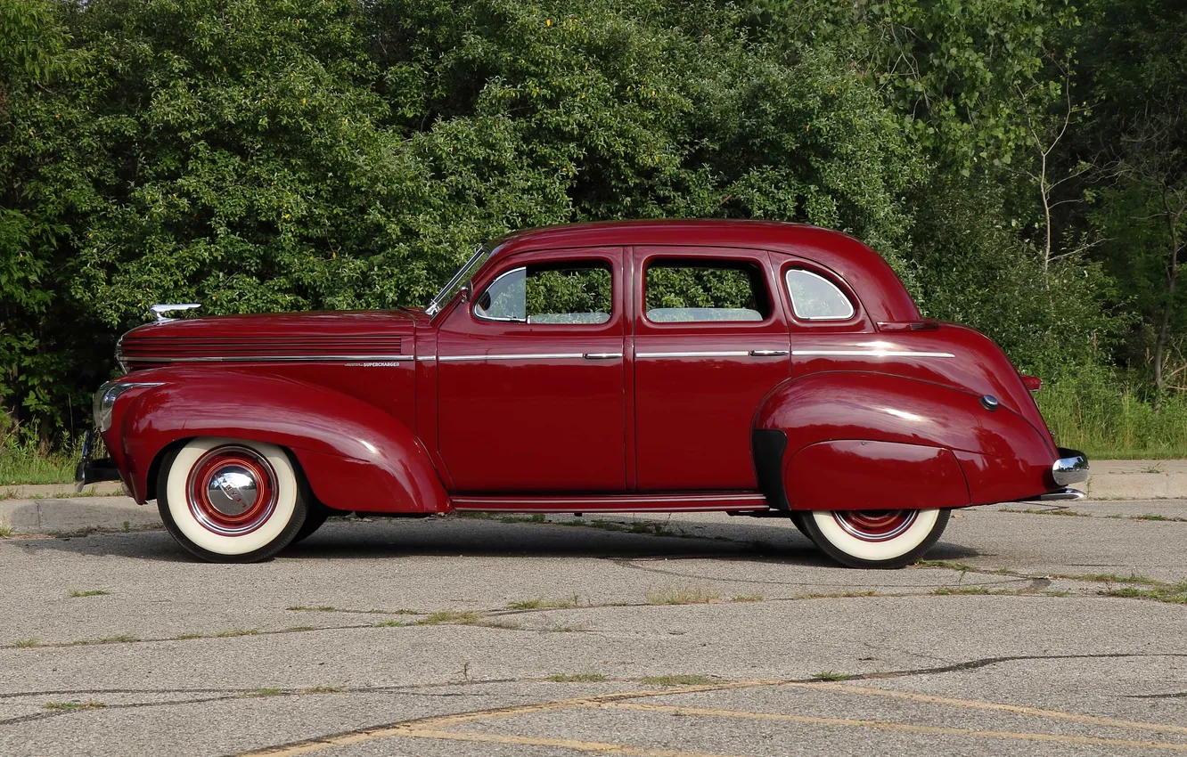 Photo wallpaper retro cars, Sedan, 1939, Retro Cars, Custom Supercharged, Graham Model 97, Graham Model 97 Custom …