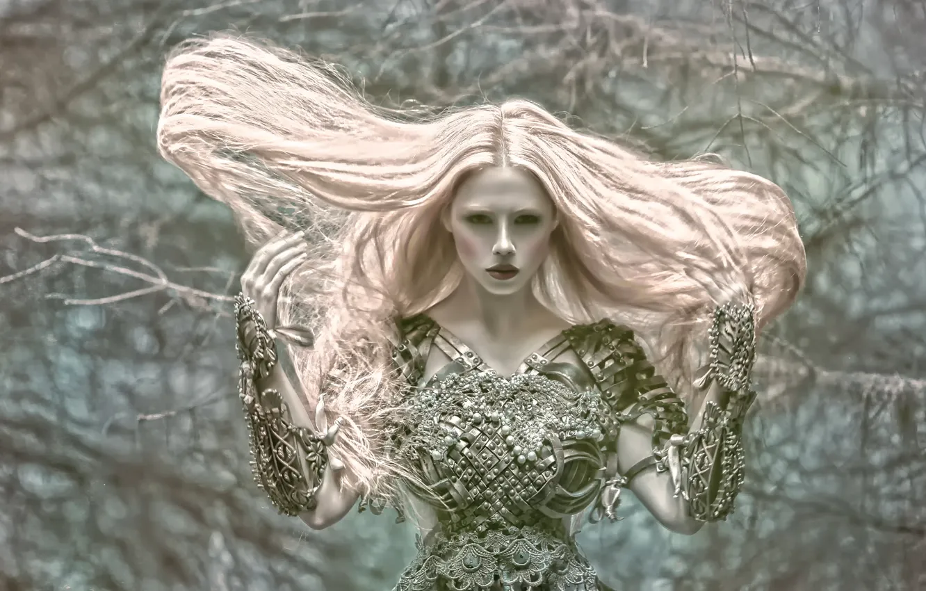 Photo wallpaper girl, fantasy, art, Ophelia Overdose, Agnieszka Lorek