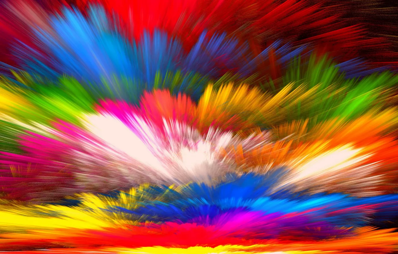 Photo wallpaper background, paint, colors, colorful, abstract, rainbow, background, splash