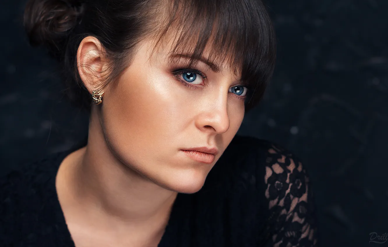 Photo wallpaper eyes, girl, face, photographer, girl, photography, photographer, Dmitry Drill