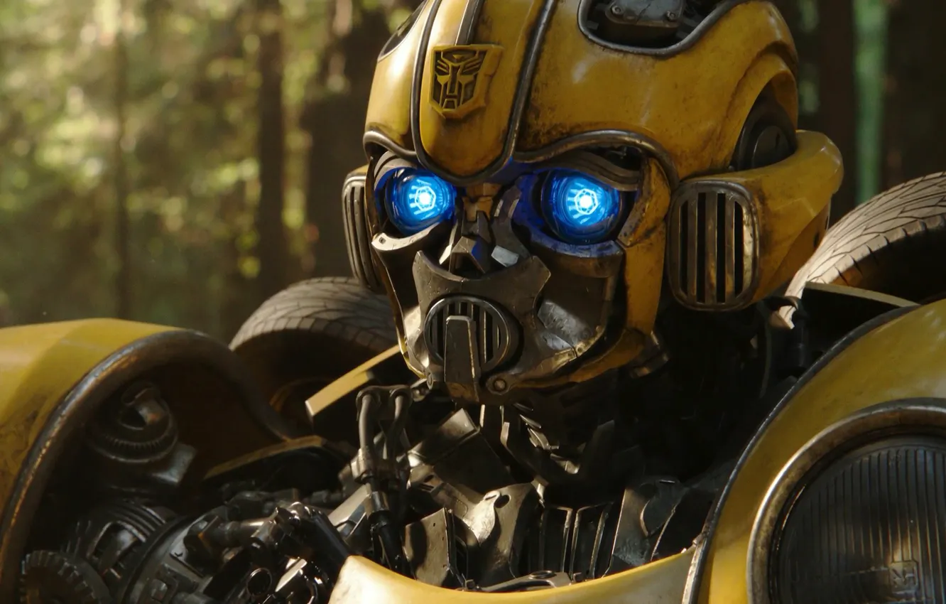 Photo wallpaper fiction, robot, frame, Transformers, Bumblebee, Bumblebee