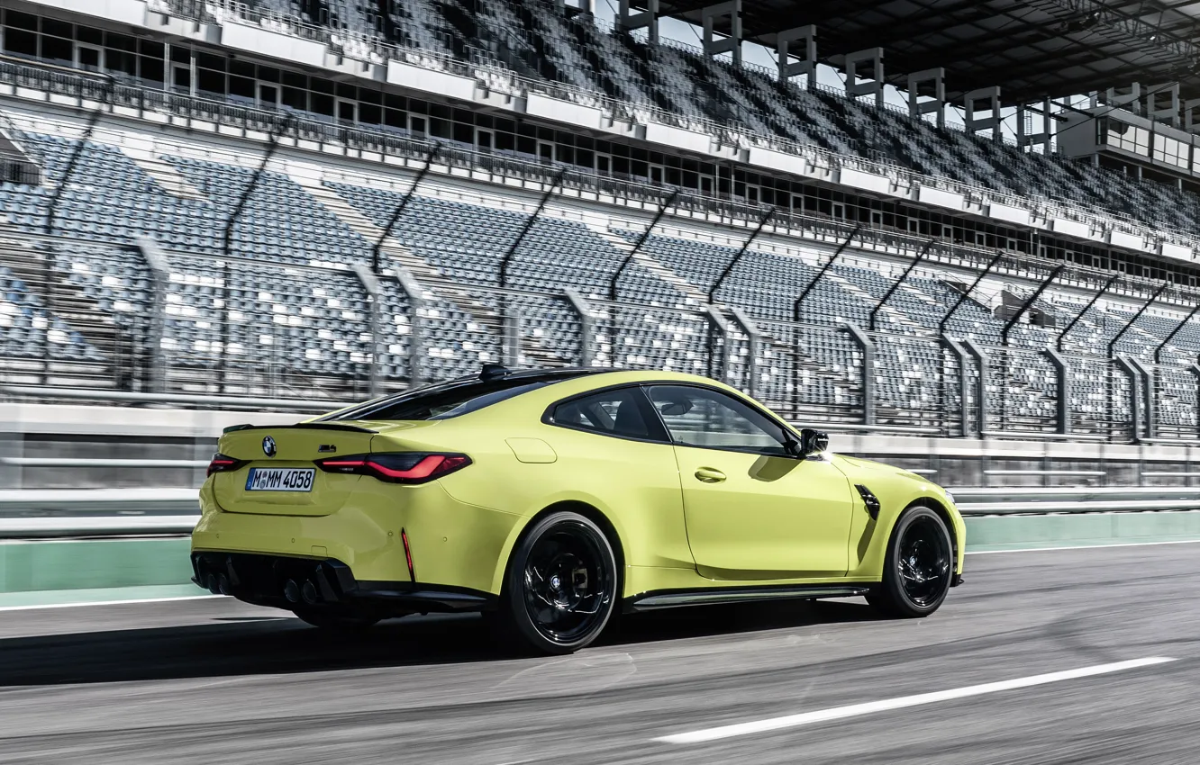 Photo wallpaper BMW, Competition, 4k, M4, 2021