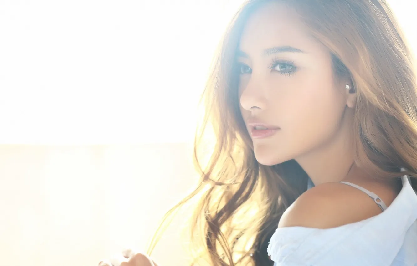 Photo wallpaper sexy, model, Asia