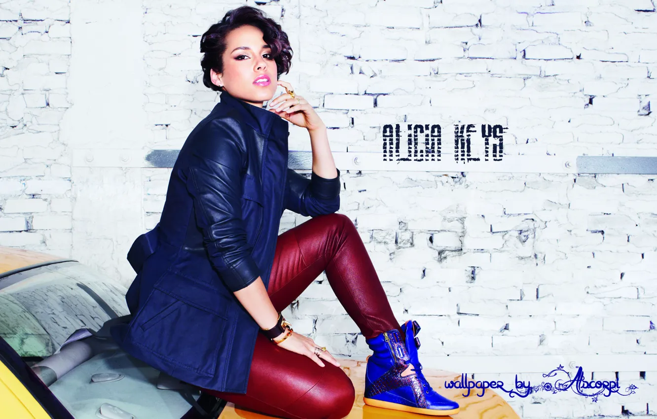 Photo wallpaper music, music, KIS, Alicia, keys, 2013, alicia, reebok