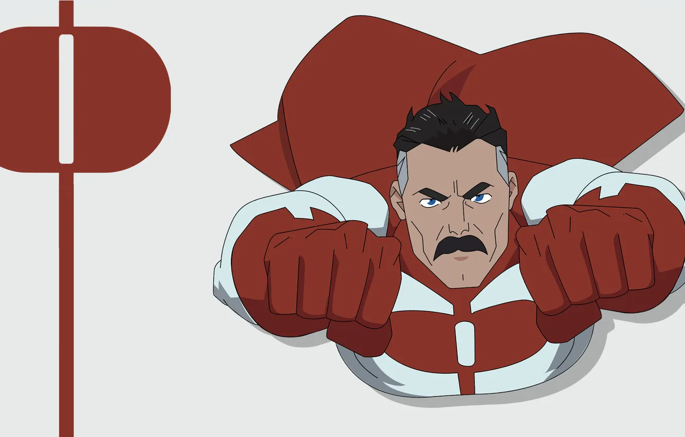 Photo wallpaper logo, alien, Mortal Kombat, man, cartoon, suit, powerful, strong